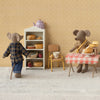 Brown Checked Shirt and Pants | Dad Mouse